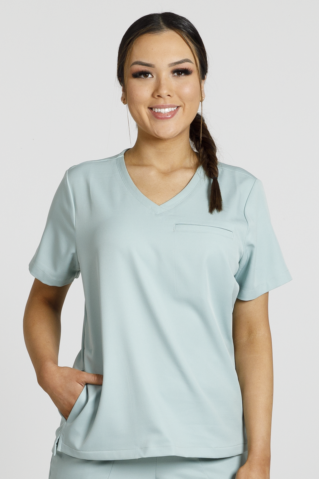 Sage green 2025 scrub tops