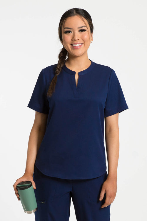 The Habitat Everyday Top - Neptune Navy