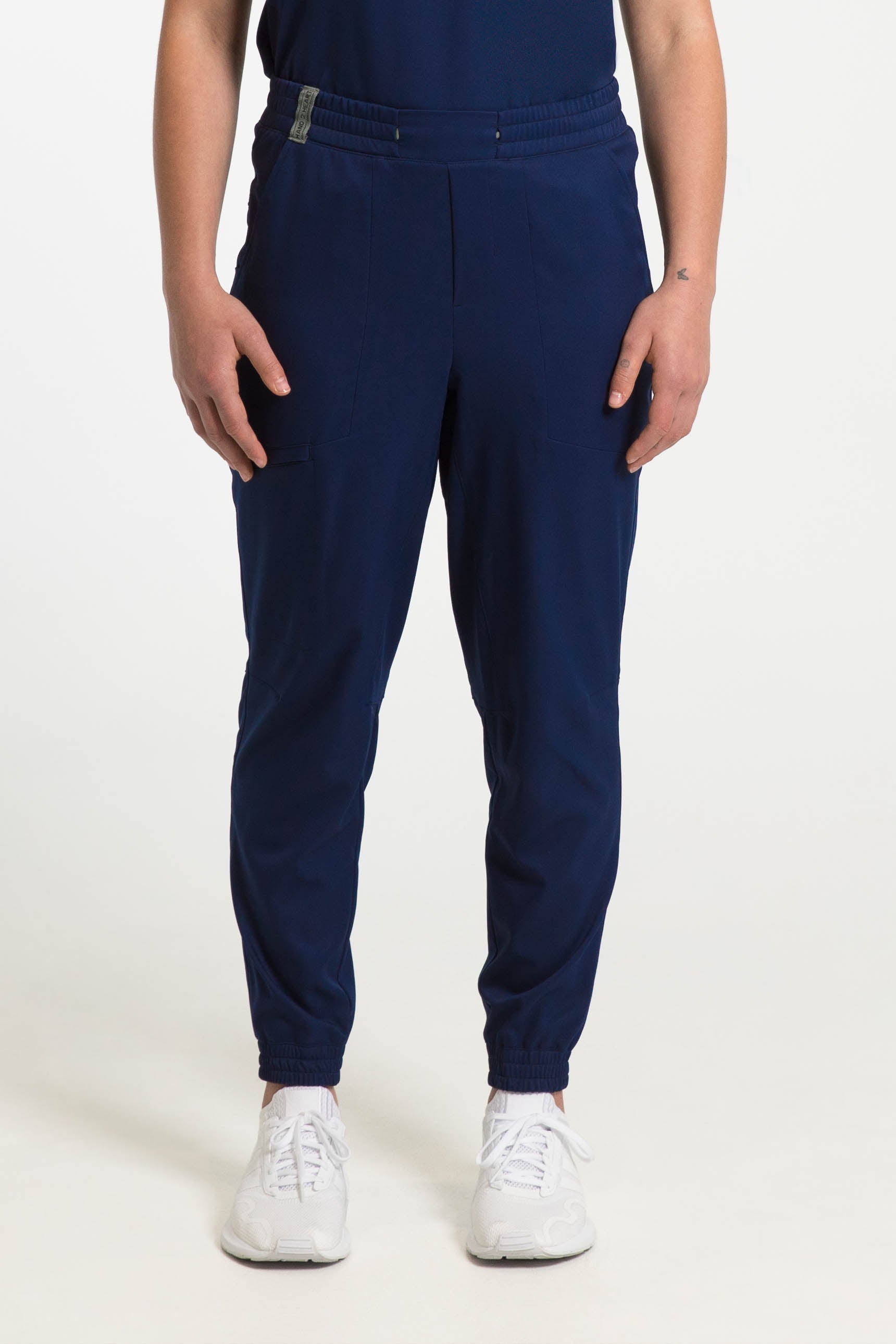 The Banksia Jogger Scrub Pants Neptune Navy – Sustainable Scrubs