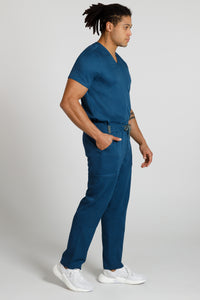 The Outback Cargo Scrub Pants - Gemstone Teal